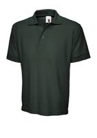 uc102bgn-xl Uneek UC102 Green Cotton, Polyester Polo Shirt