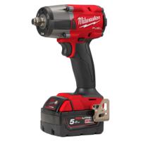 m18fmtiw2f12-502x Milwaukee 1/2 in 18V, 5Ah Cordless Impact Wrench Cordless