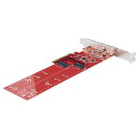 dual-m2-pcie-card-b StarTech.com 2 port M2 M-key M2 PCIe SSD Adapter