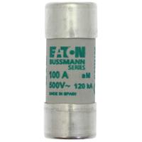 c22m100 Eaton 100A Ceramic Cartridge Fuse, 22 x 58mm