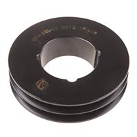 spaa-pulley-140-x-2 RS PRO Pulley, Cast Iron, Steel