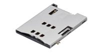 47553-2001 Molex, 47553 6 Way Push/Push Mini Memory Card Connector With Solder Termination
