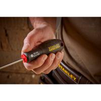 0-65-141 Stanley Flared  Screwdriver, 6.5 mm Tip, 150 mm Blade, 330 mm Overall
