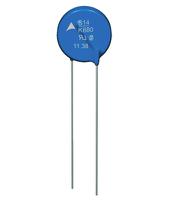 b72214s0381k EPCOS, Standard Metal Oxide Varistor 315pF 50A, Clamping 1025V, Varistor 620V