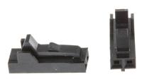 104257-1 TE Connectivity, AMPMODU MTE Female Connector Housing, 2.54mm Pitch, 2 Way, 1 Row