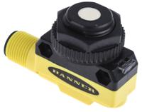 qs18upaq8 Banner Ultrasonic Block Proximity Sensor, M18, 500 mm Detection, PNP NO, 12 → 30 V dc