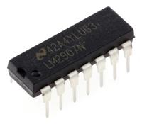 lm2907nnopb LM2907N/NOPB, Frequency to Voltage Converter ±1%FSR, 14-Pin MDIP