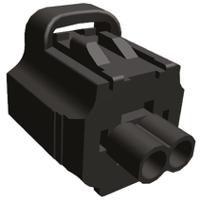 2822365-1 TE Connectivity, Econoseal J Mk II Automotive Connector Plug Black Cable Mount 2 Way