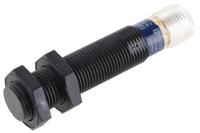 xs4p12pa370d Telemecanique Sensors Inductive Barrel-Style Proximity Sensor, M12 x 1, 4 mm Detection, PNP Output, 12 → 48 V