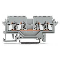 280-621-1 WAGO  280 Series Grey, 2.5mm², 4-Level, Cage Clamp Termination