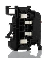 3000540 Phoenix Contact UK 5-HESILED 24 N Series Black Fused DIN Rail Terminal, 0.2 → 6mm², Single-Level, Screw