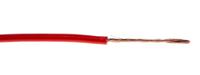 285-7836 Staubli Red 0.5 mm² Hook Up Wire, 20 AWG, 129/0.07 mm, 100m, PVC Insulation