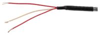 350-414 RS PRO PT100 Temperature Sensor, 5mm Dia, 50mm Long, 3 Wire, 400°C Max