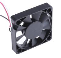 619-7093 RS PRO Axial Fan, 12 V dc, DC Operation, 20.4m³/h, 1.68W, 140mA Max, 52 x 52 x 10mm