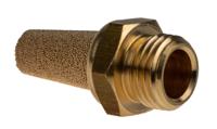 t40c2800 Norgren T40 Bronze 10bar Pneumatic Silencer, Threaded, G 1/4 Male