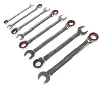 480-6795 RS PRO 8-Piece Spanner Set, 8 → 17 mm, Chrome Vanadium Steel