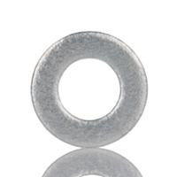 264-5837 RS PRO Galvanised Steel Plain Form A Washers, M10, DIN 125A