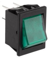 c1353alnaf Arcolectric (Bulgin) Ltd Illuminated DPST, On-Off Rocker Switch Panel Mount