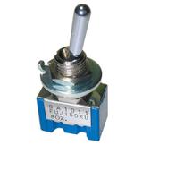 8a1021-z Nidec Components Toggle Switch, PCB Mount, (On)-Off-(On), SPDT, Solder Terminal