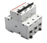 2ccg001233r0001 ABB High Performance S800C MCB, 3P, 100A Curve C, 690V AC, 50 kA Breaking Capacity