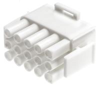 350736-1 TE Connectivity, Universal MATE-N-LOK Male Connector Housing, 6.35mm Pitch, 15 Way, 3 Row