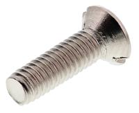 482-9530 RS PRO Slot M3.5 Raised (Countersunk) Brass Machine Screws DIN 964 x 12.0mm