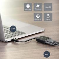cdp2vga StarTech.com USB C to VGA Adapter, USB 3.1, 1 Supported Display(s) - 1920 x 1200