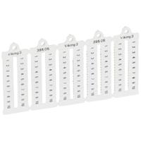 0-395-05 Legrand Number Marker Plate for use with  for use with Terminal Blocks