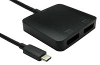 236-8996 RS PRO USB C to DisplayPort Adapter, USB C, 2 Supported Display(s)  - up to 4K
