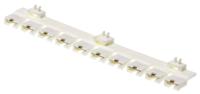 90059-0009 Molex, C-Grid Shunt Female Straight Natural Open Top 2 Way 1 Row 2.54mm Pitch