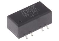 tes-1-2421 TRACOPOWER TES 1 DC-DC Converter, ±5V dc/ ±100mA Output, 21.6 → 26.4 V dc Input, 1W, Surface Mount, +85°C Max