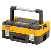 dwst83344-1 DeWALT TSTAK Shallow Box Plastic Tool Box, 440 x 440 x 183mm
