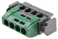 0-048-30 Legrand Distribution Block, 4 Way, 1.5 → 16mm², 80A, 400 V ac, Green