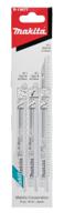 b-13677 Makita 152mm Cutting Length Reciprocating Saw Blade, Pack of 3