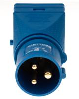 0-521-03 Legrand IP40 Purple 1 x 2P + E, 1 x 2P + E Industrial Power Connector Adapter Plug, Socket, Rated At 16A, 230 V