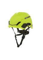10194788 MSA Safety V-Gard H1 Black, Green Safety Helmet with Chin Strap, AdjustableVentilated