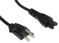 ac30mna-r Phihong IEC C5 Socket to Type B NEMA 5-15 Plug Power Cord, 1.8m