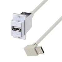 u2a00008-12i L-Com USB 2.0, Male USB A to Male Type A Plug, 12in
