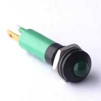 19041251 CML Innovative Technologies 1904X Series Green Panel Mount Indicator, 12V, 8mm Mounting Hole Size, Solder Tab