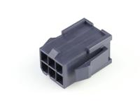 46993-0610 Molex, 46993 Female Connector Housing, 4.2mm Pitch, 6 Way, 2 Row