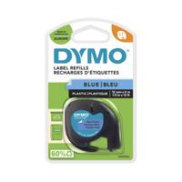 s0721650 Dymo Black on Blue Label Printer Tape, 4 m Length, 12 mm Width