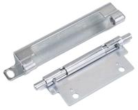 284-5483 RS PRO Steel Concealed Hinge with a Removable Pin, 126mm x 20.5mm
