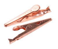 bu-70c Mueller Electric Crocodile Clip, Copper Contact, 10A
