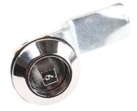 f187-02-2 Euro-Locks a Lowe & Fletcher group Company Spanner Lock, 25.6mm Panel-to-Tongue, 23 x 20.2mm Cutout, Square Head Unlock