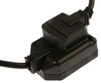 296-3616 RS PRO 10m 1 Socket Type G - British Extension Lead