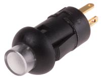 820-7537 RS PRO Illuminated Miniature Push Button Switch, Momentary, PCB, 8mm Cutout, SPST, Blue LED, 30V dc