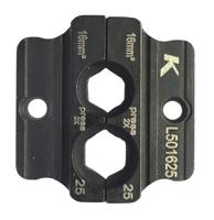 l501625 Klauke, 50 Crimping Die Set, Tubular Cable Lug