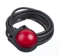 lh1d-d2hq4c30r Idec Red Panel Mount Indicator, 24 V ac/dc, 24V dc, IP67