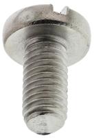 527-117 RS PRO Slot M6 Pan A2 304 Stainless Steel Machine Screws DIN 85 x 12.0mm