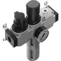 lfr-14-d-mini-kb Festo D Filter Regulator, 40μm, G 1/4, Manual, 185721
